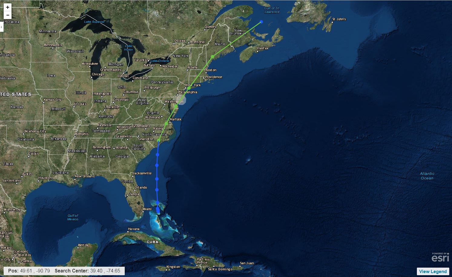 1961 - Unnamed Tropical Storm 6
